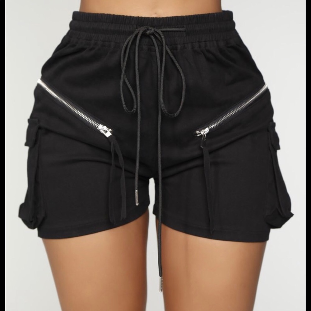 Black shorts